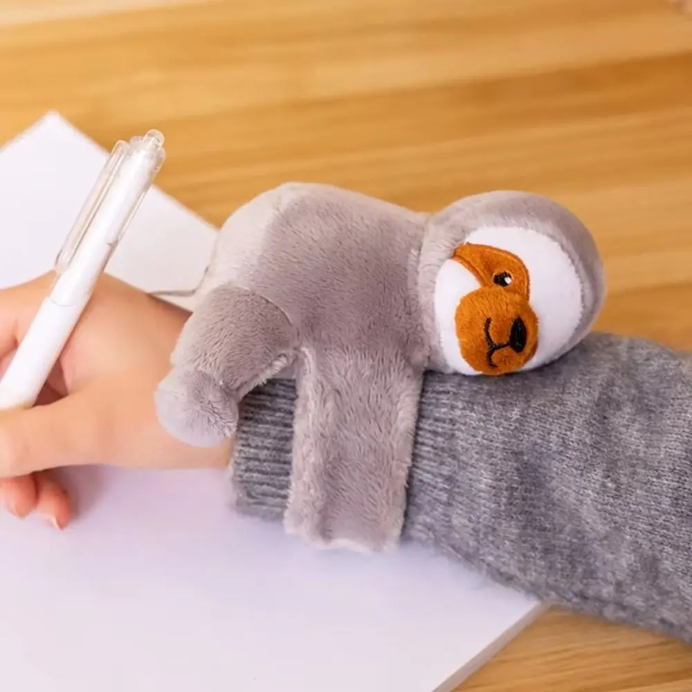 

Zoo Series Giraffe Slap Bracelet Simulation Wrist Style Plush Doll Slap Bracelet Sloth Cute Elephant Plush Wrist Band