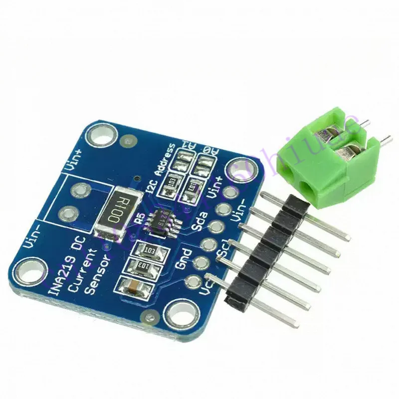 INA219B Zero-Drift DC Bidirectional Current and Power Monitoring Power Supply Monitoring Sensor Module with I2C Interface 2pcs