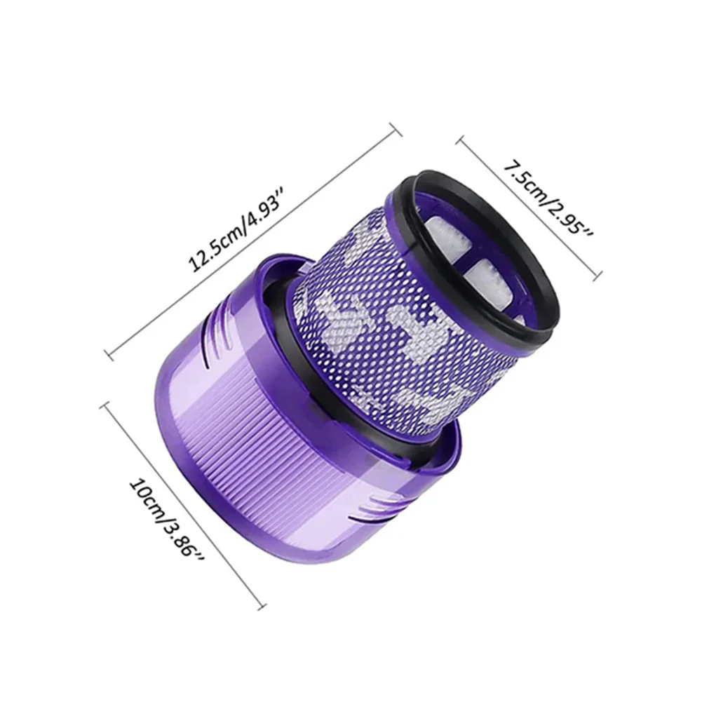 

High Quality Hot Best Filter Vacuums Part Purple Replacement Tool Washable 1pcs 970422-01 Accessories For V11 Outsize