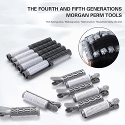 14/20Pcs Hair Root Fluffy Rollers Set Salon Nylon Hook Loop Hair Roller for Long Short Hair Barber Hair Styling Tool Accessories