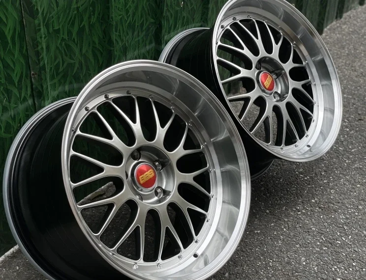 Flrocky 14 15 16 17 18 20 Inch Passenger Car Alloy Wheel Rims 4*100 5*100/105/108/110/112/114.3/120/130 Fiat Alfa