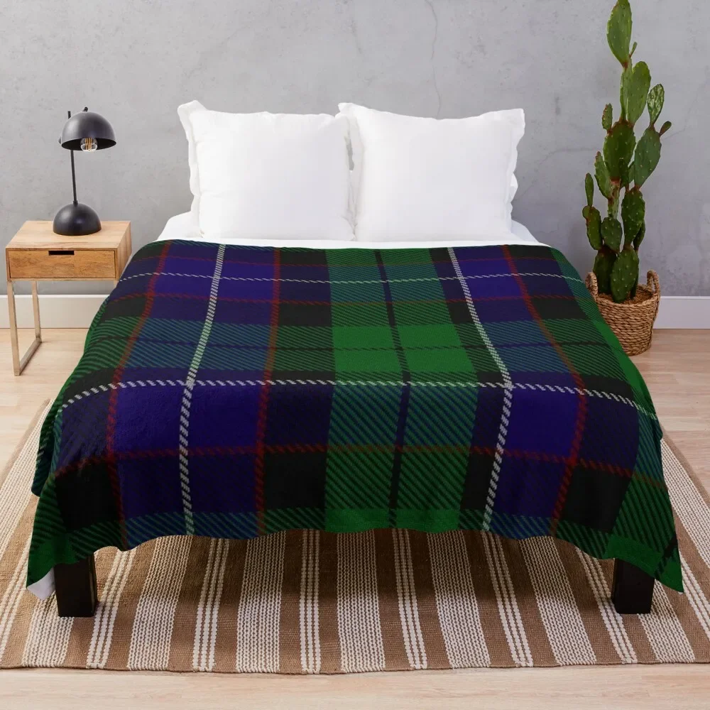 Clan Mitchell Tartan Throw Blanket Thermal cosplay anime Blankets