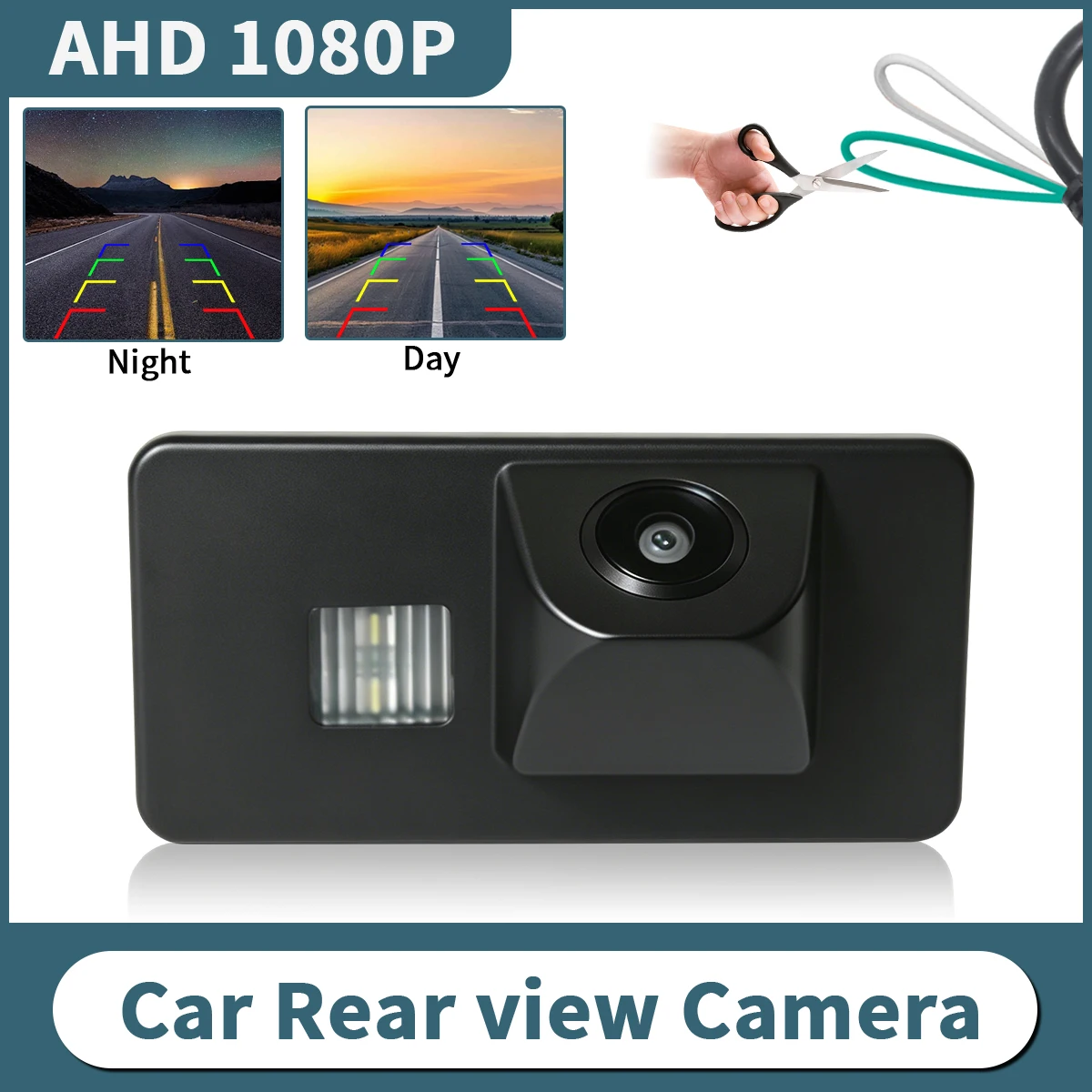 AHD 1080P Fisheye Lens Vehicle Rear View Camera For BMW X3 X5 X6 E53 E70 E71 E72 E83 E38 E39 E46 E60 E61 Car Reverse Camera