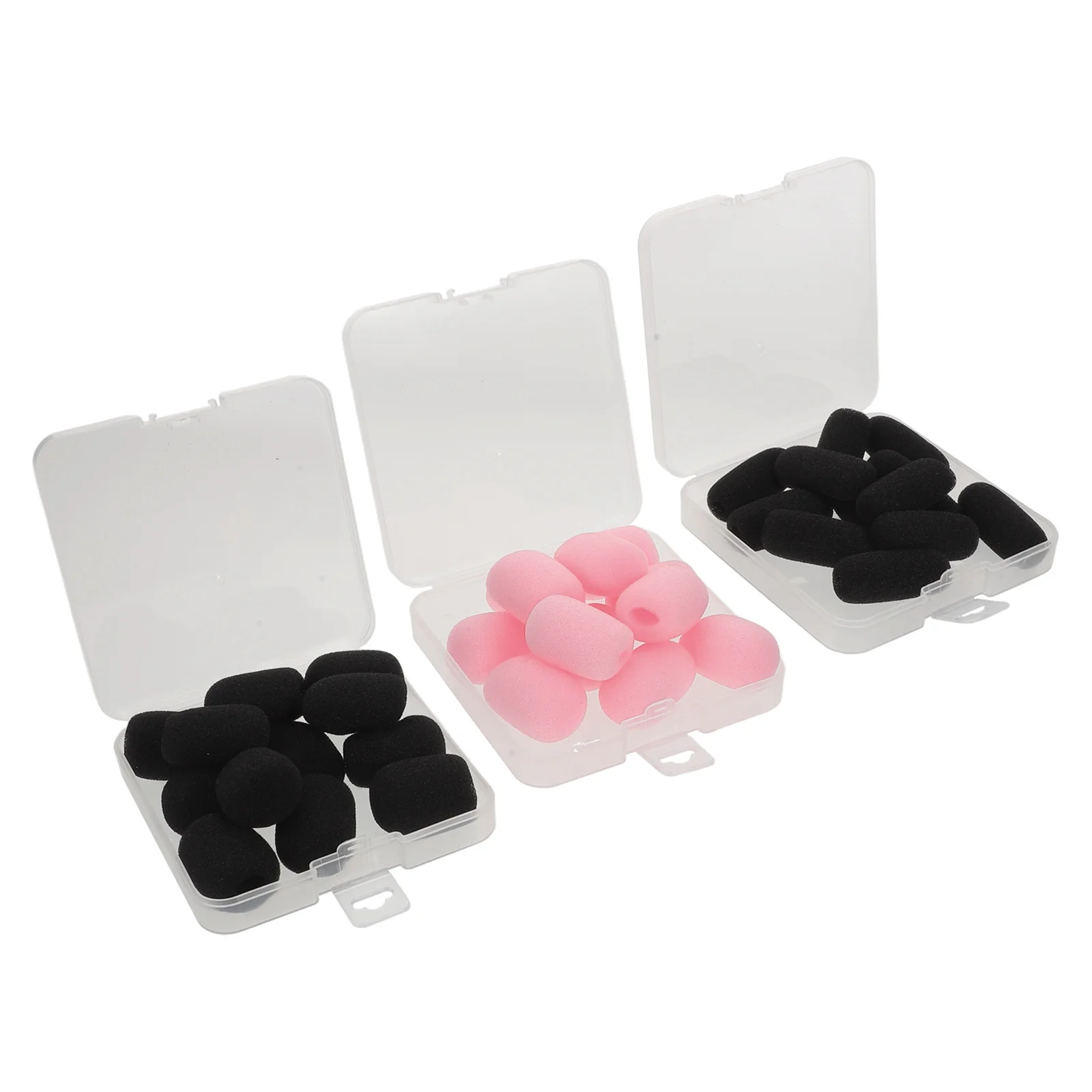 

36Pcs Microphone Windscreen Protective Cover Easy to Clean Sponge Sleeve for Lapel Mics Outdoor Live Streaming Interviews