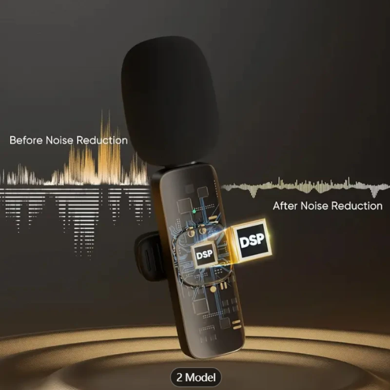 

Pro Wireless Lavalier Mic for Smartphones, Laptops, Podcasts, Interviews, Vlogs - Omnidirectional Condenser Mic with Studio-Qual