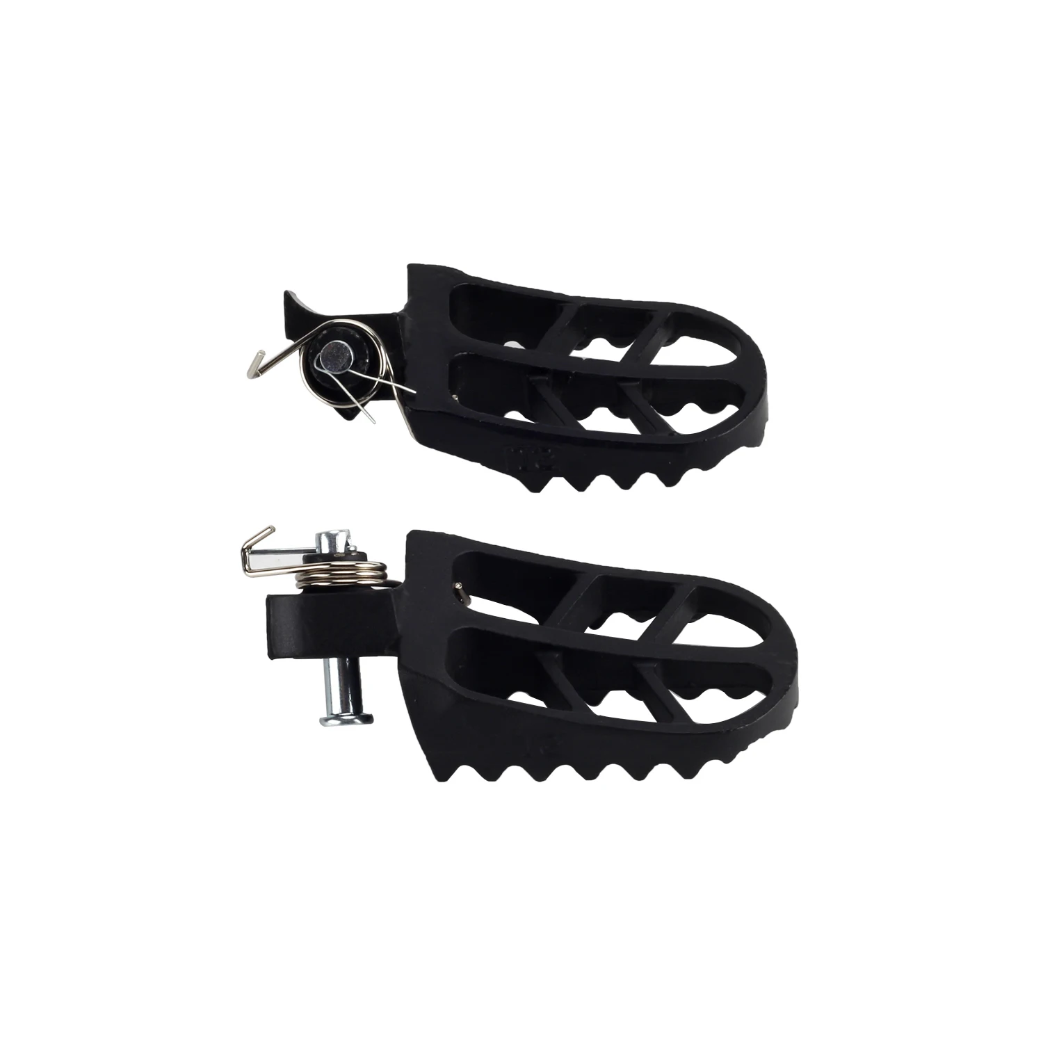 Black Motorcycle Foot Pegs Pedal Rests Steps Footpeg for Pan America RA1250 RA1250S 2021-Up