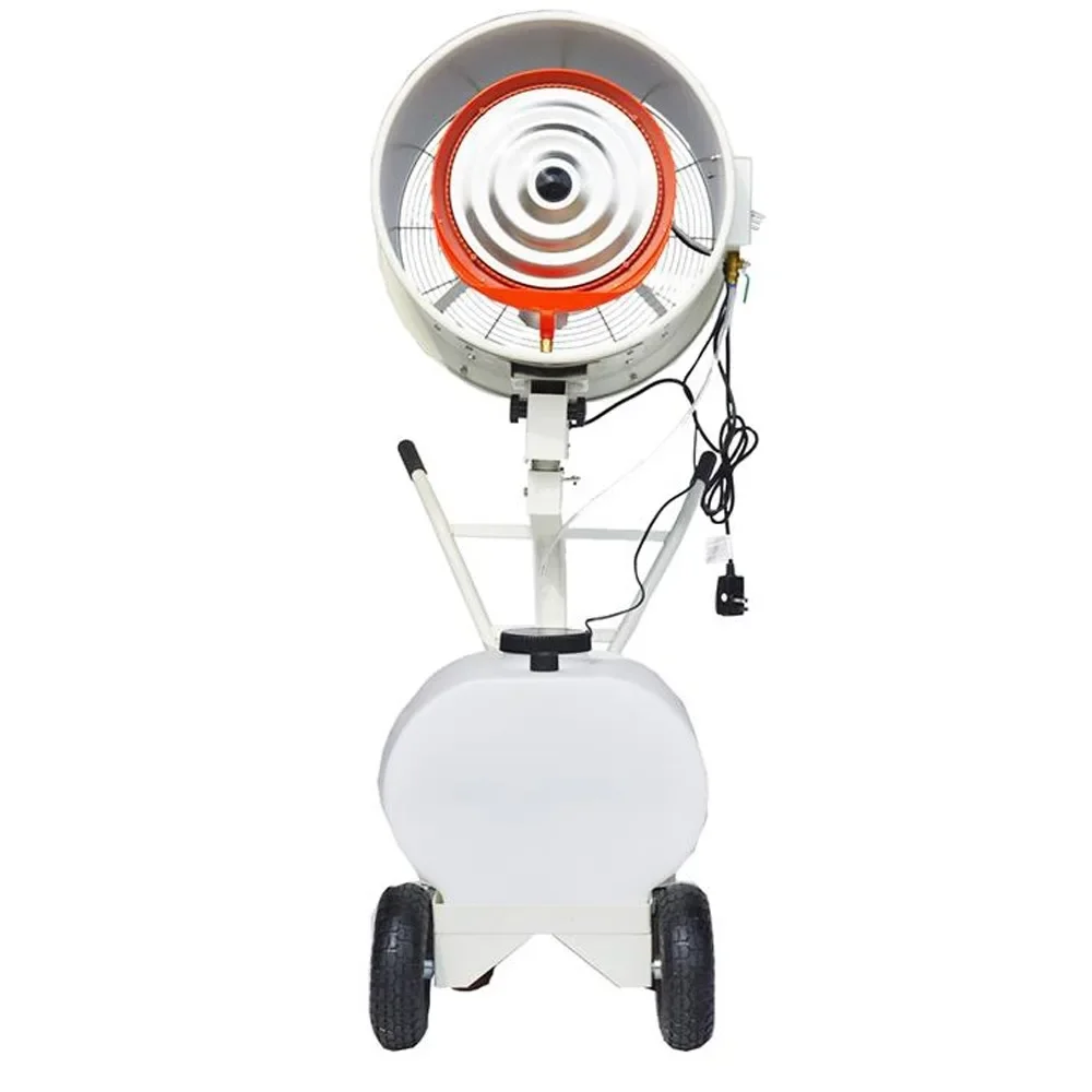 High Speed  Industrial Stand Mist Fan Air Cooling Water Spray Farms Factory Workshop Dust Cooling Fan