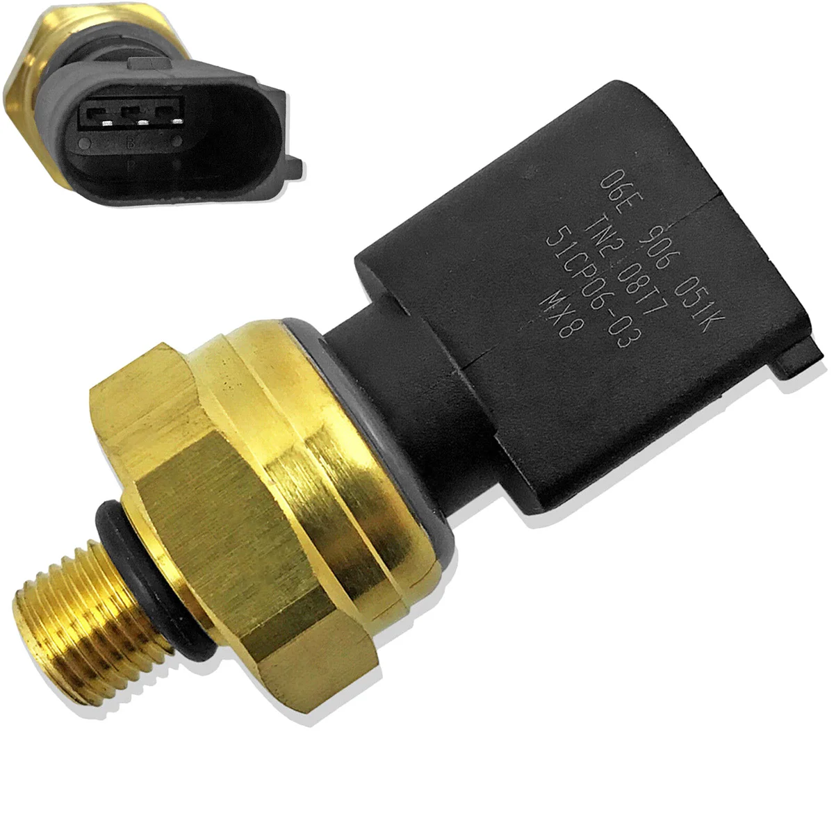 New Fuel Pressure Sensor for VW Audi A4 A6 Quattro Volkswagen Jetta 3.0L 3.2L 4.2L