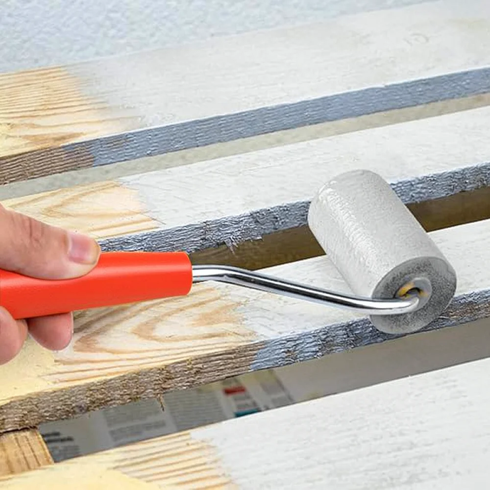 2 Inch Mini Paint Roller Kit For Craft Projects Professional Wall Patching Equipment Disposable Tray Handy Painting Supply