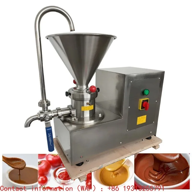 

220V 2.2KW Peanut Sesame Cocoa Butter Grinder Machine HJ-MJS-60