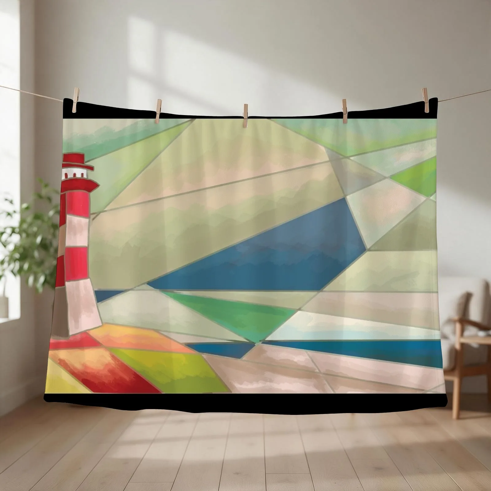the lighthouse(our flag means death) Throw Blanket couch cozy soft plush fuzzy picnic outdoor blanket