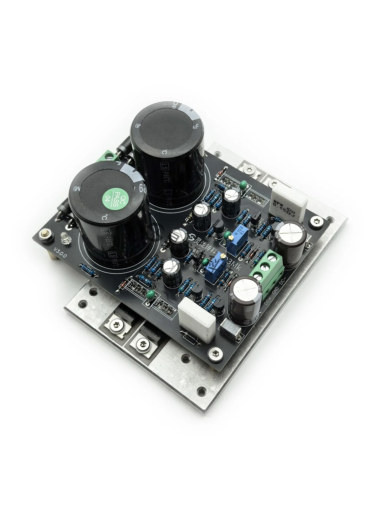 Pre Amplifier Regulator Board, Super Linear Regulator Power Supply, Series DC Regulator with Adjustable Positive and Negative