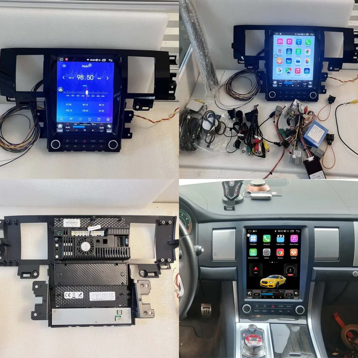 

2Din Car GPS Navigation For Jaguar XF 2008-2015 Android14 Car Radio Auto Stereo Receiver Multimedia Player Head Unit