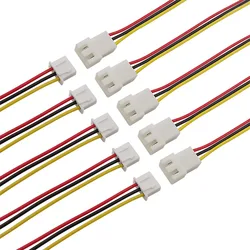 10Pcs/lot JST XH2.54 3 Pin Male Plug / Female Socket Connector XH 2.54mm Pitch 3P Docking Terminal with Wire Cable 26AWG 20CM