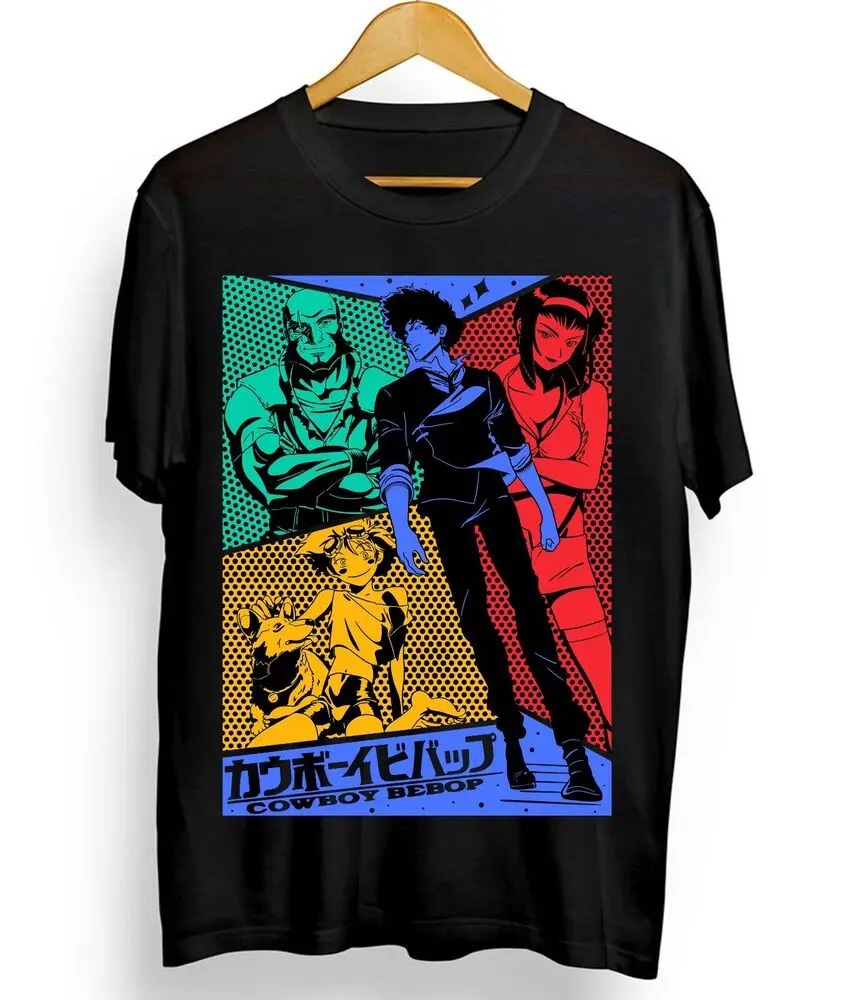 Cowboy Bebop Spike T-Shirt Spiegel Anime Manga mom gift Funny shirt All Size