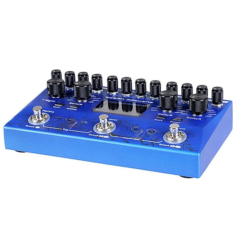 Ocean Machine Delayed Reverb Recording Signature Electric Guitar Monolithic