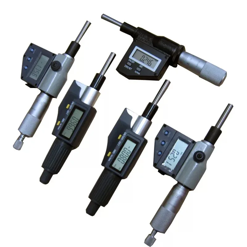 15/25/50MM Digital Display Micro Head Outer Diameter Micrometer Head Digital Tools Caliper Gauge Tools