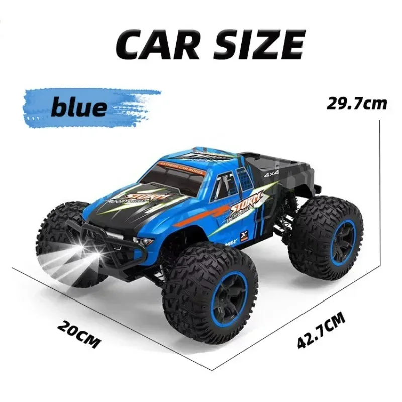 ZWD013 RC Car 1/10 4WD 2.4G Remote Control Car  Drift Off-Road Desert Racing Remote Toy electric kids toys monster 7.4V 2000 MAH