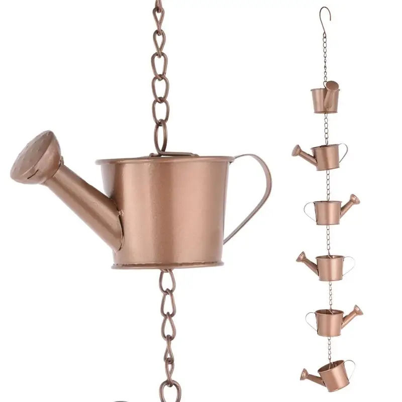 Rain Chains For Gutters Metal Rain Chain Butterfly Chimes Cups Rain Charm Decorative Rain Chains Drainage Rain Chains Downspout