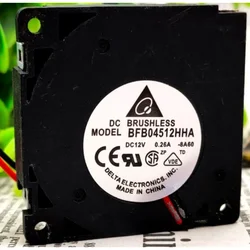 New CPU Fan For Delta BFB04512HHA 12V 0.26A 4.5CM Turbine Blown Fan 45*45*10mm