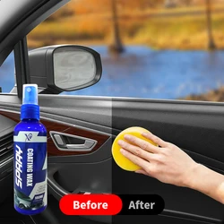 Car Plastic Restore Coating Agent Auto Plastic Rubber Restorer Back To Black Gloss Auto Polish and Repair Coating Renovator