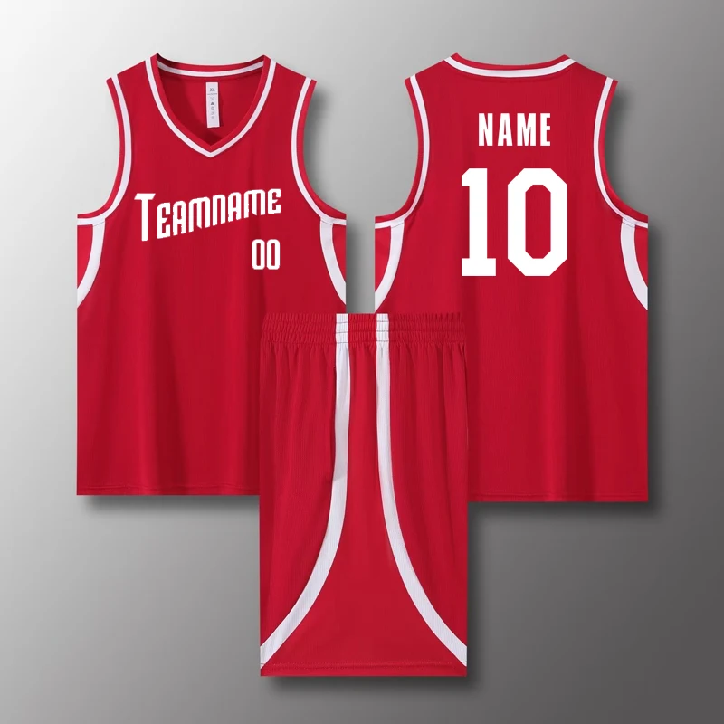 Customize Adult Children Basketball Sport Shirts Blank Basketball Uniforms Breathable Training Team Professional Match Jersey