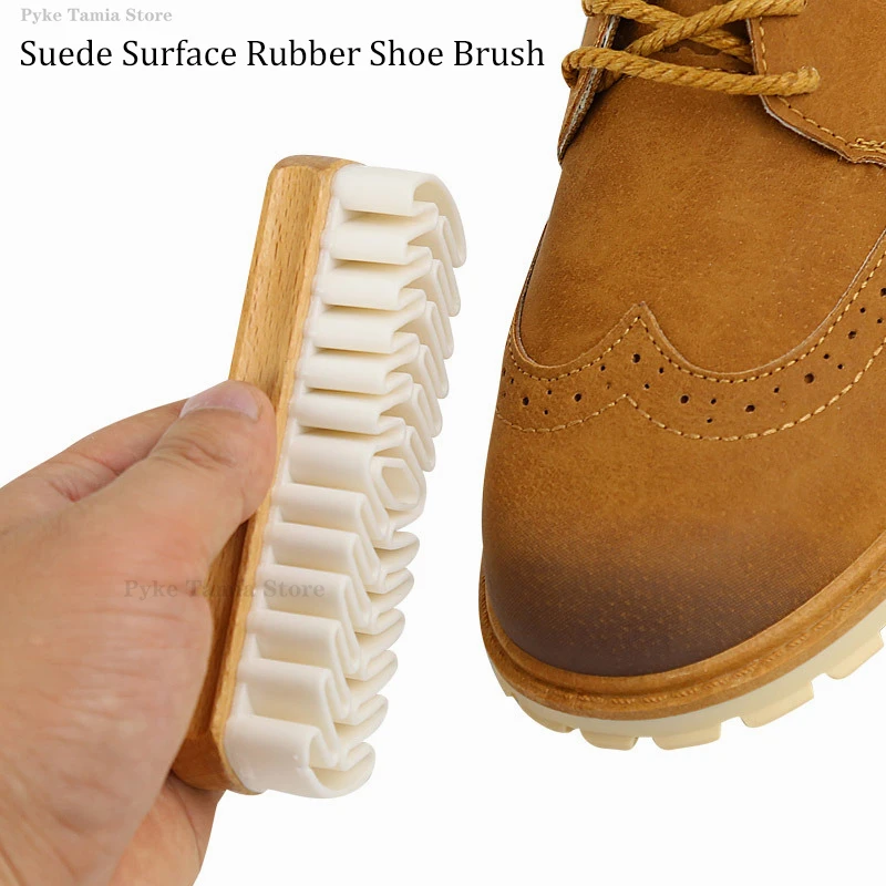 Suede Cleaning Brush Snow Boots Suede Scrub Leather Care Cleaning Brush Plastic Rubber Household Multifunctional Cleaner Tools