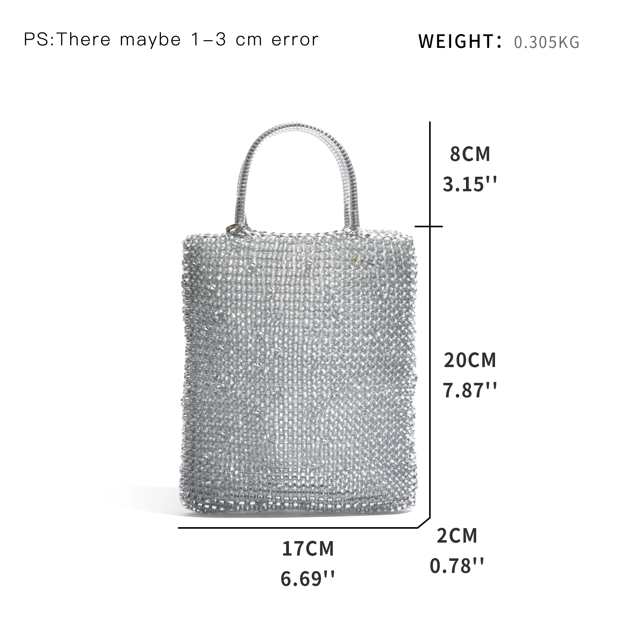 Stylish PVC Handbags Shiny Chain Crossbody Satchel Bag For Party Solid Color Japanese Woven Handmade Shoulder Shopping Purse image 3
