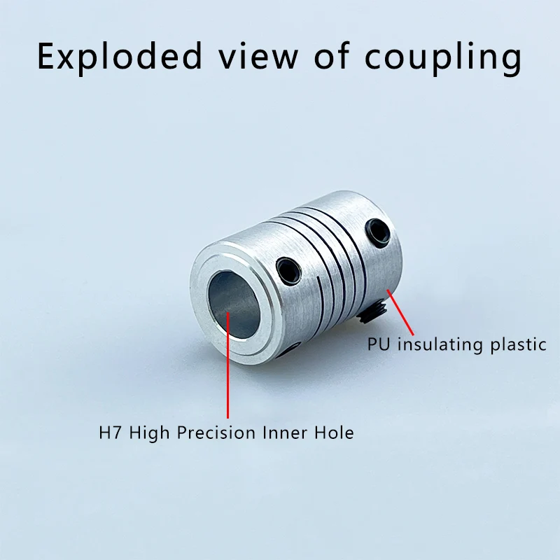 PARMA Plastic Coupler D22L15 Thimble Type Elastic Plastic Nylon Coupling Motor Fiber Aluminum Alloy Coupling Nylon Specific PU