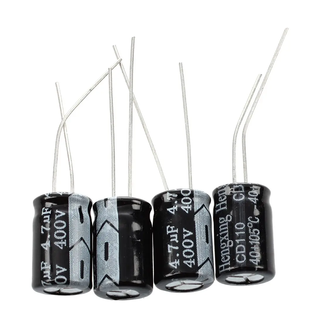 10 x 4,7 uF 400V 105C Capacitor eletrolítico radial 8x12m