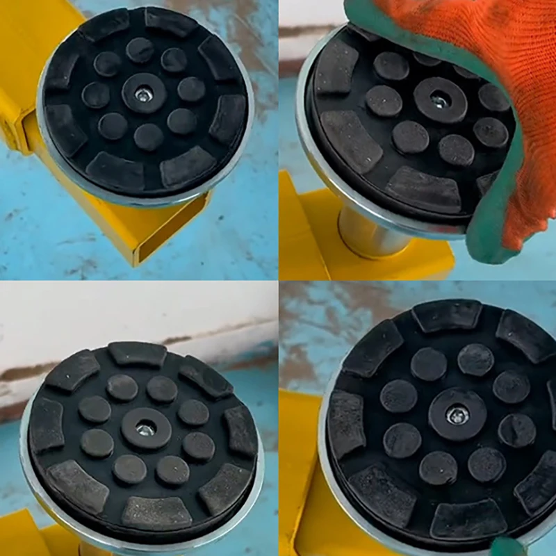 

1 шт. черная резиновая подставка для автомобильного подъемника, противоскользящая поверхность, защита для инструмента, сверхмощная защита для автомобильного подъемника