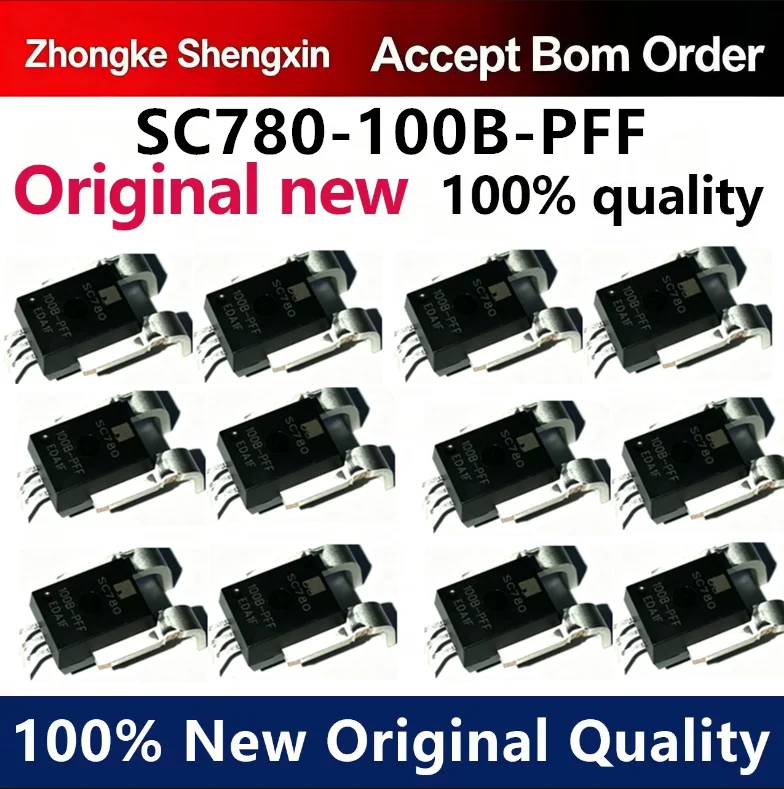 （5pcs-10pcs）Full SC780-100B-PFF compatible ACS758LCB-100B-PFF-T Hall current sensor module