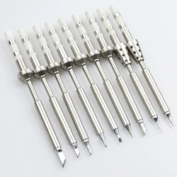 9PCS Original TS101 SQ001 PINE64 Replacement Digital Electric Soldering Iron Tips TS-K KU B2 BC2 C4 D24 I ILS C1 Solder Iron