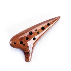 12 Hole Ocarina Porcelain Advanced Ceramics Ocarina Professional Crossbar Flute Musical Insrument Tools Party Favors Nordic