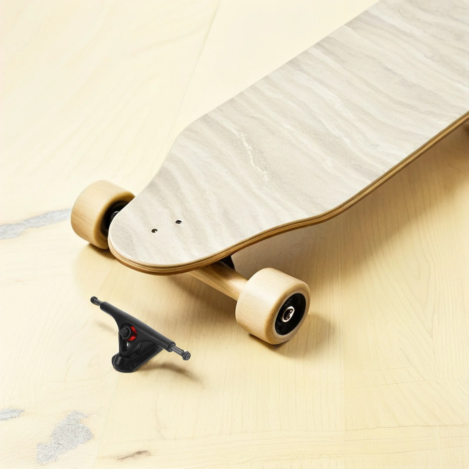 2 قطعة شاحنات التزلج الثقيلة سبائك الألومنيوم استبدال أجزاء عالمية تناسب كروزر Longboard بارك تصفح الجبل