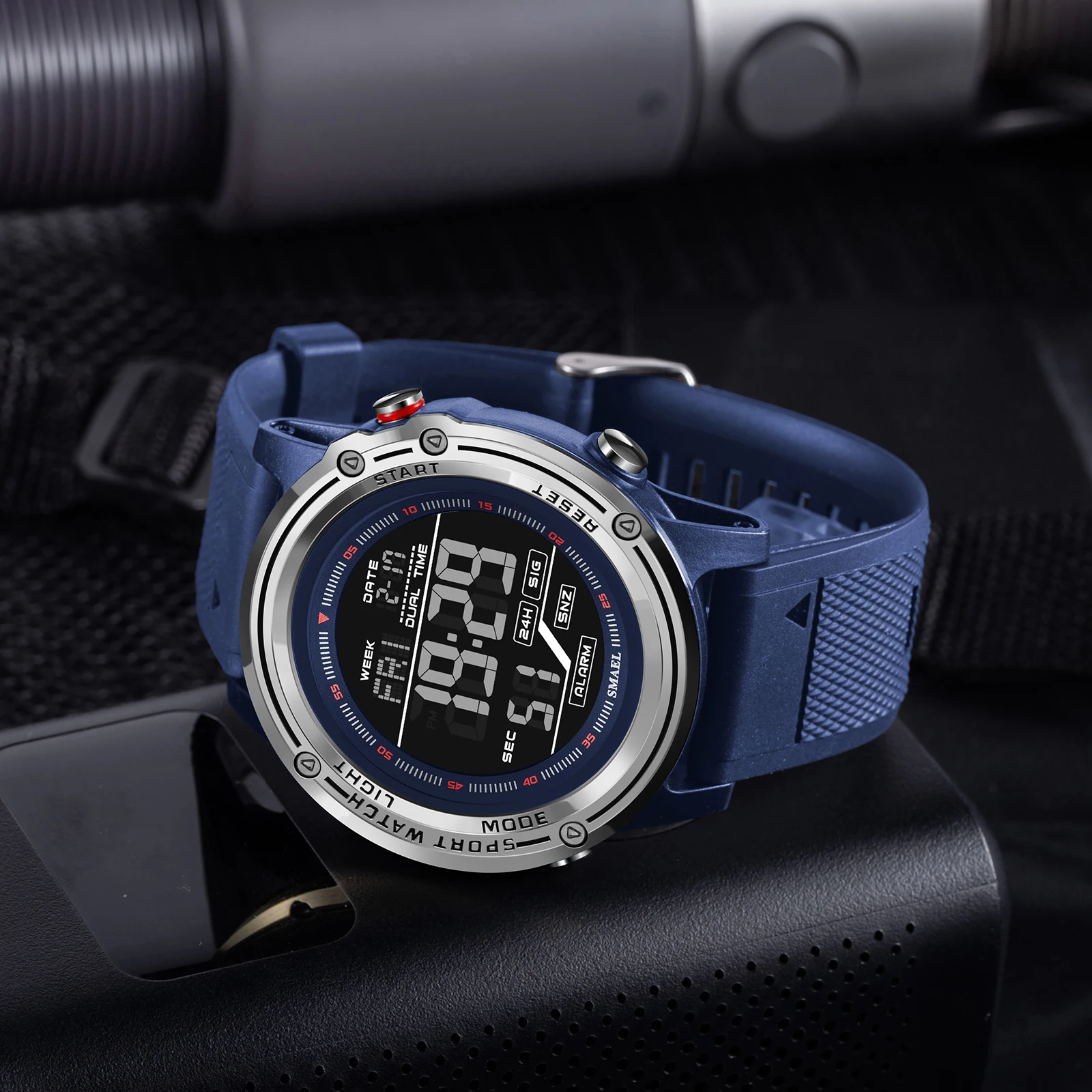 

Бренд SMAEL 825, водонепроницаемые часы с дропшиппинг, будильник, ночник, молодая мода, деловые кварцевые спортивные наручные часы