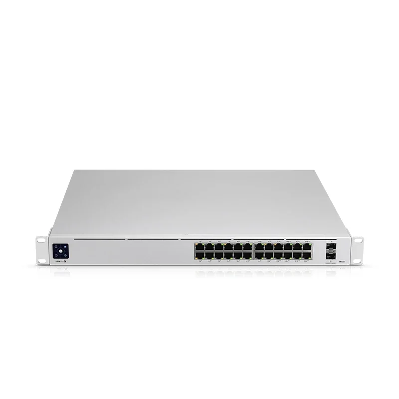 

UBIQUITI USW-Pro-24-POE 24 порта PoE Layer 3 Switch Pro 16 x GbE PoE +, 8 x GbE, PoE ++ 400 Вт, 2x10G SFP + порты, емкость 88 Гбит/с