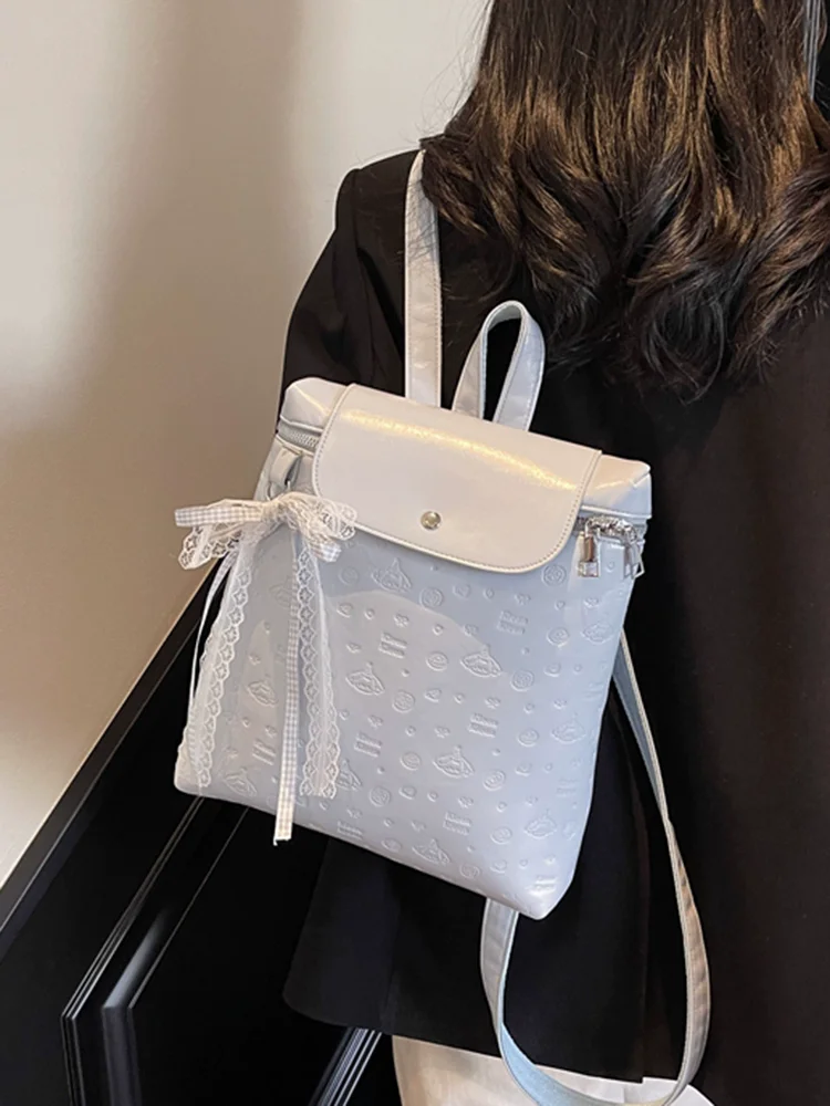

Classic Backpack for Women Light-weight Water-proof Travel Bag Casual Student School Bag Portable Fashion Shoulder Bag Daily Use