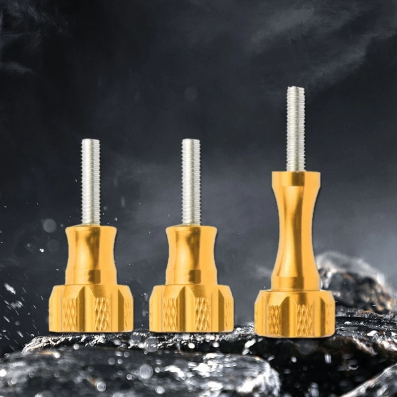 Set of 4 Practical Long and Short Sturdy Metal Thumbscrews In Bright Color Designs Portable for Cameras Accessories 37JD