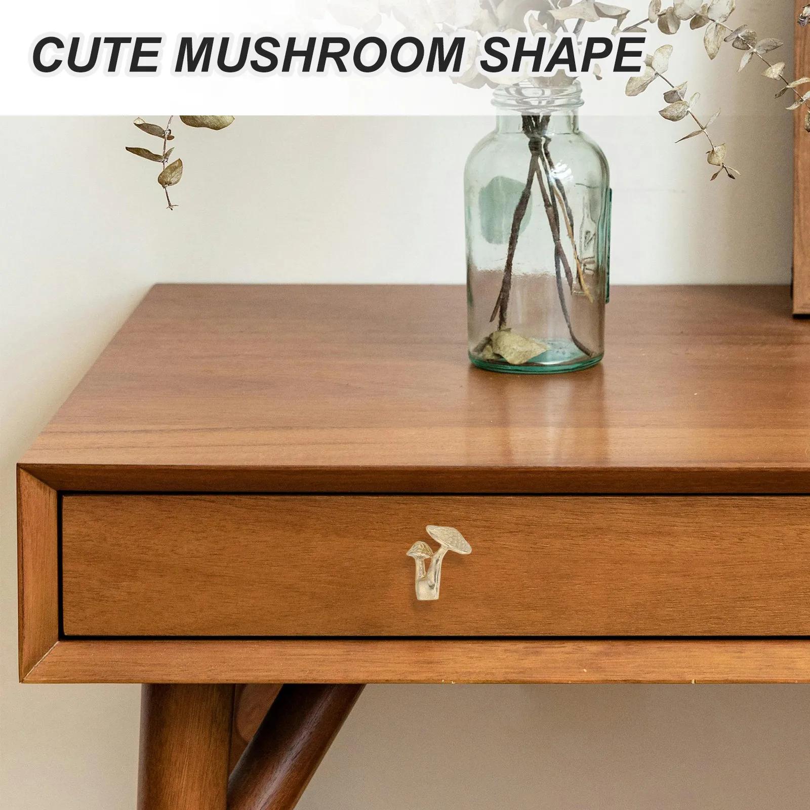 Messing Paddenstoel Kastknop V - Drawer Pull Gold recensie en prijs