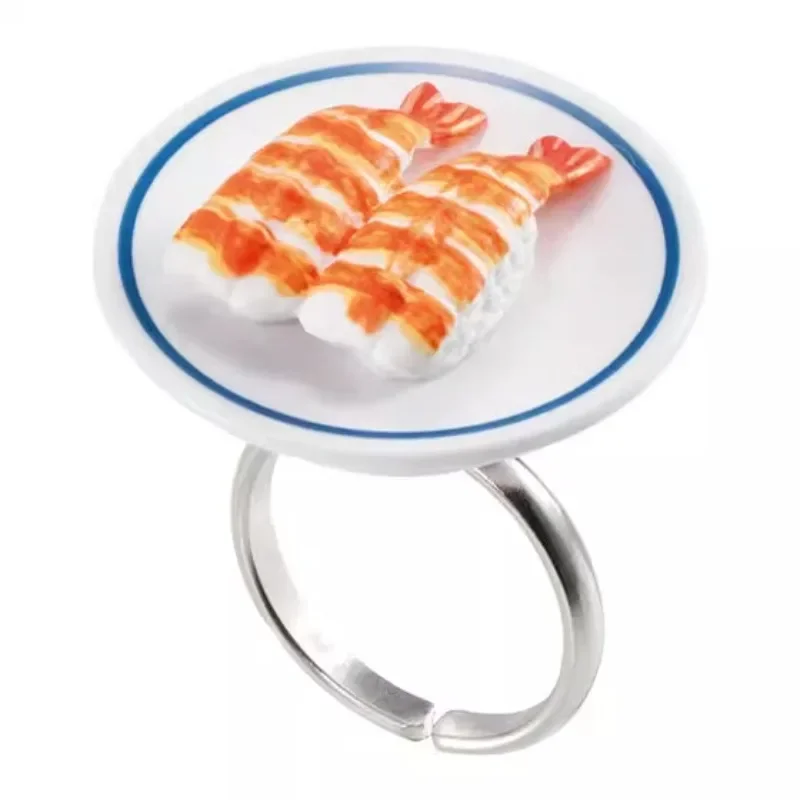 Sushi Ring Gashapon Kawaii Aandenken Vakantiegeschenken Jeugdherinneringen Action Figure Model Speelgoed