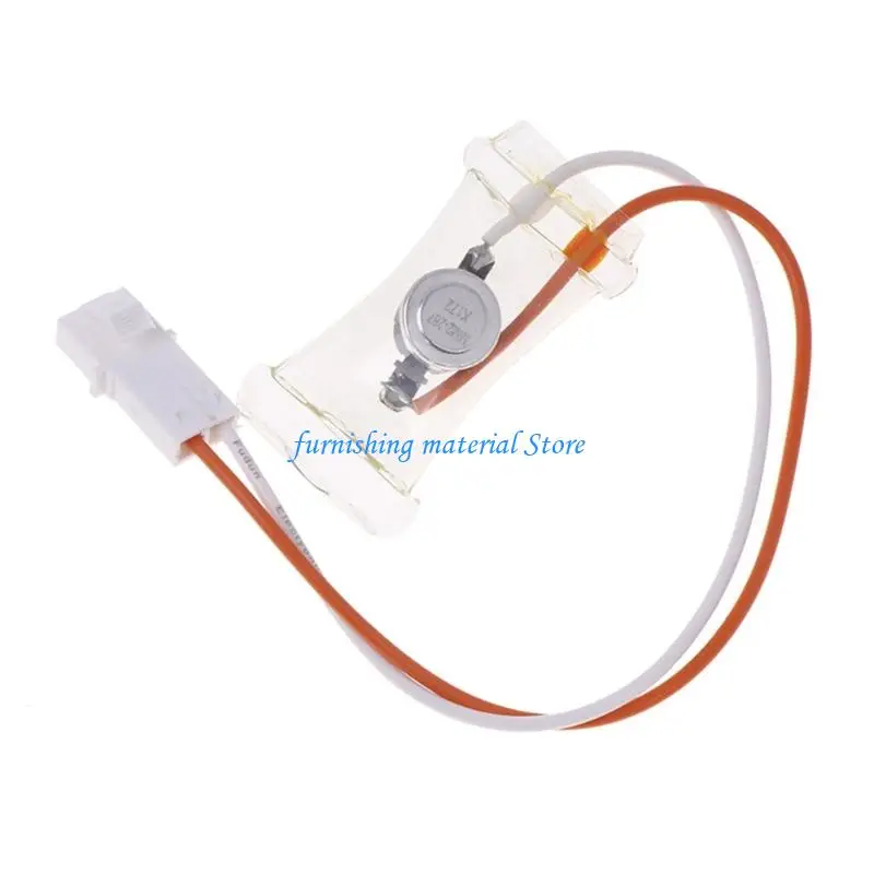 Y5GD MM2-287 Refrigerator Defrost Thermostat Lightweight And Shockproof Plastic Construction For Fridge Maintenance