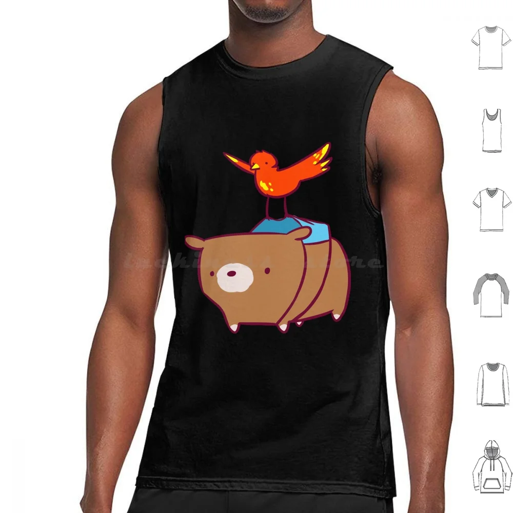 Banjo For Fans Tank Tops Print Cotton Kazooie