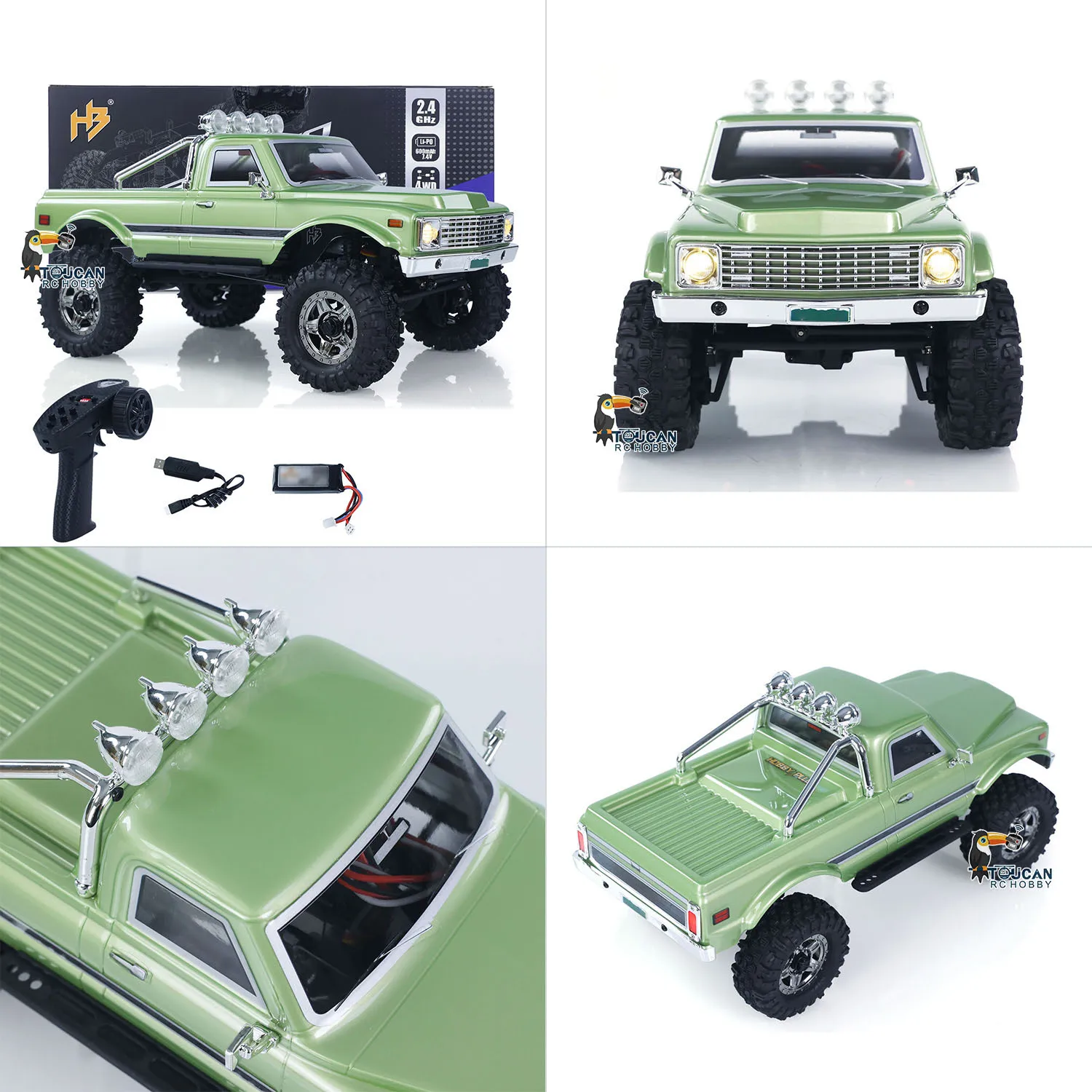 

1/18 Hobby Plus CR18P 1810504 Convoy EVO V2 AWD Пульт дистанционного управления Rock Crawler Электрический мини RC Внедорожник Огни Игрушка для мальчика