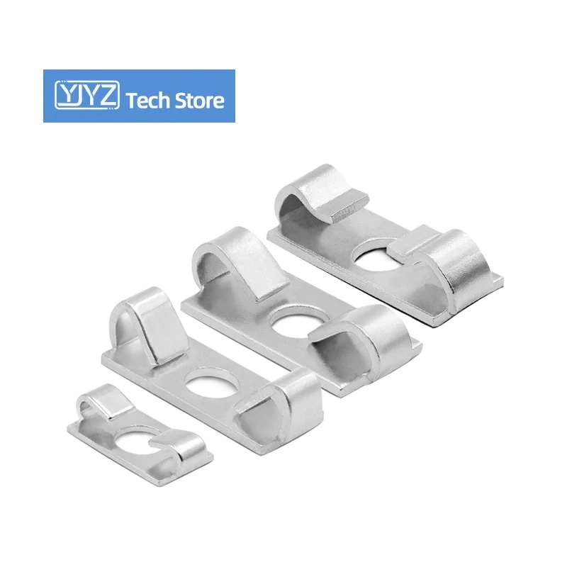 Elastic Fastener 20 30 40 Type European Standard Aluminum Profile Accessories Aluminum Frame Assembly Built-in Link Disc Buckle