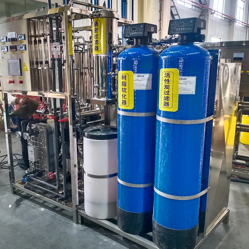 

Auto 500LPH Reverse Osmosis Filter Deionized Water Machine Drink Water Ro System Treatment Equipment With Demineralizer Device