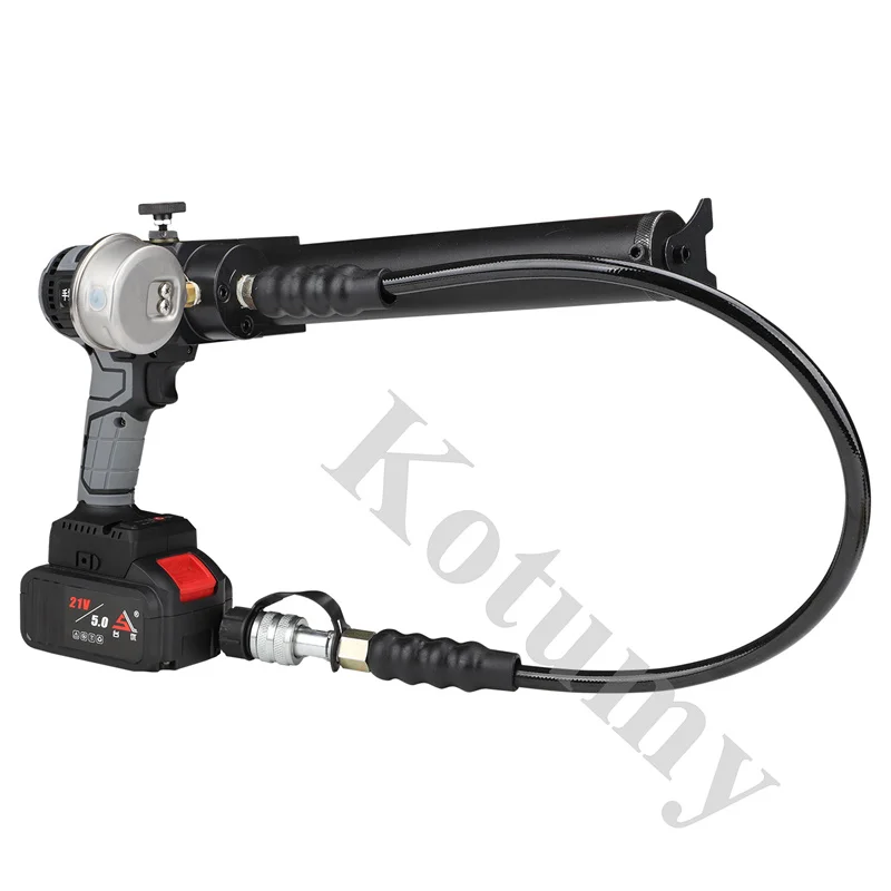 وحدة طاقة كهربائية بمضخة هيدروليكية محمولة ببطارية ليثيوم لأنظمة الزيت/الغاز ذات الضغط العالي #6