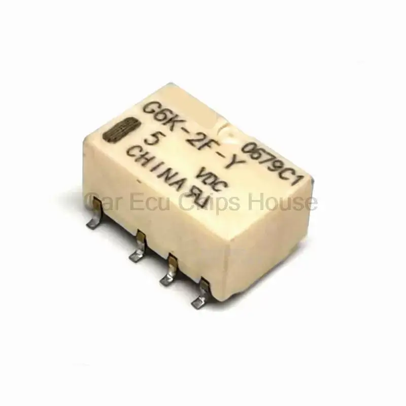 10PCS/Lot  Original G6K-2F-Y-5VDC G6K-2F-Y-5 G6K-2F-Y 5VDC G6K2FY G6K-2F G6K 2F 5VDC DC5V 5V SOP-8 signal relay