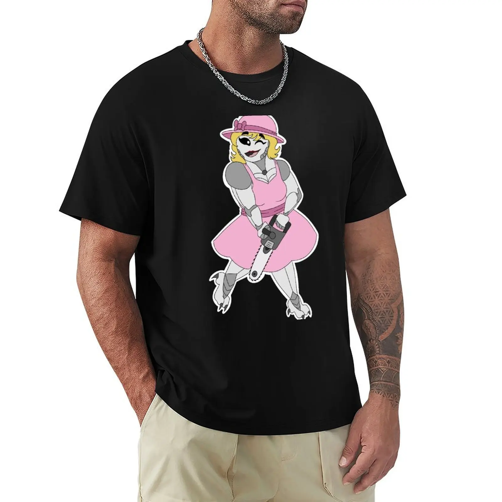 Hysterical Dame w/o Tail T-Shirt Outdoor Sports Lightweight Tee
