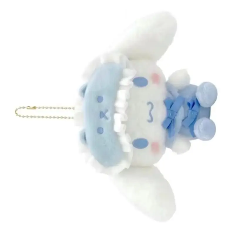 새로운 산리오 플러시 펜던트 헬로키티 마이멜로디 귀여운 소녀 만화 안대 파자마 시리즈 키체인 어린이 백팩 펜던트